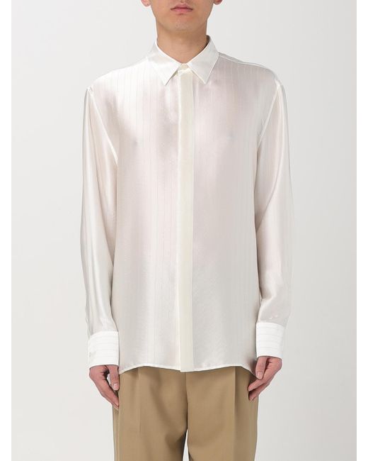 Saint Laurent White Casual Shirts for men