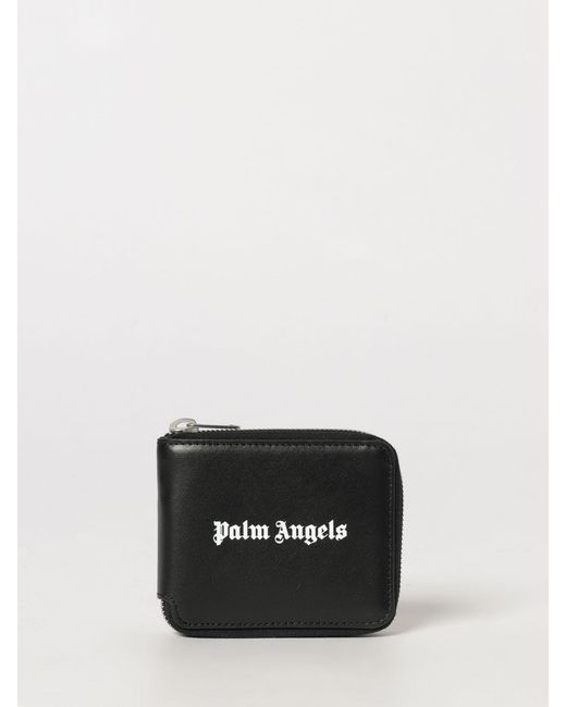 Palm Angels Black Wallet for men