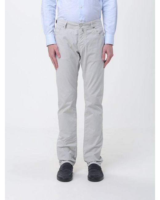 Jacob Cohen Gray Slim Fit Denim Jeans for men