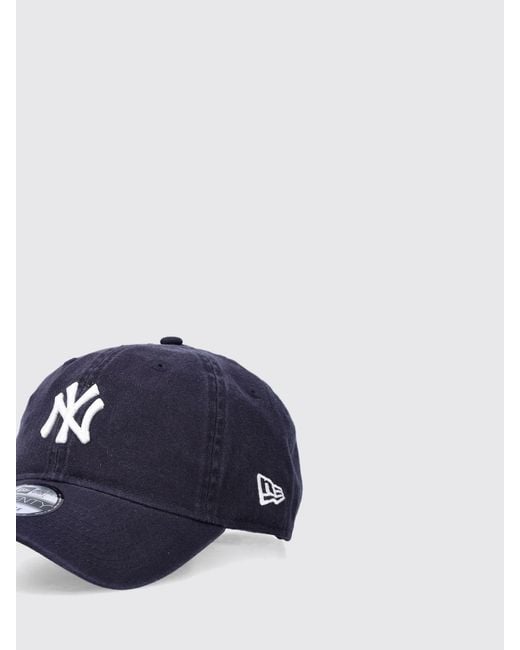 KTZ Blue 9Twenty New York Yankees Mlb Cotton Hat for men
