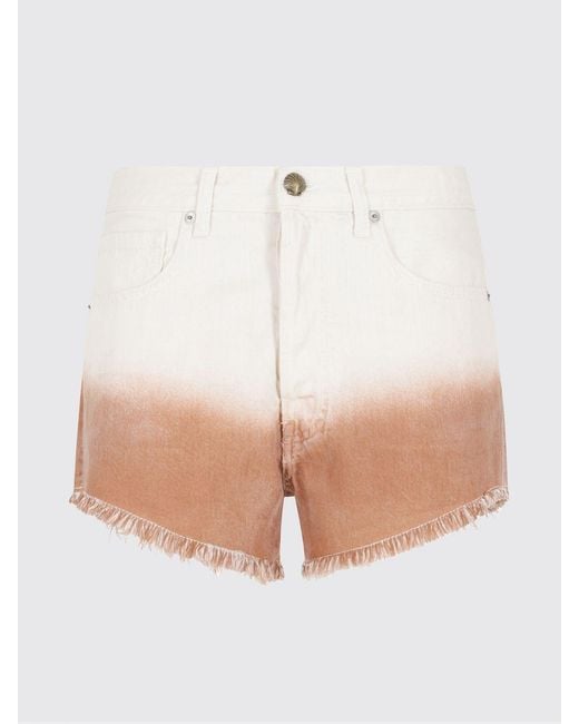 Alanui Natural Denim Shorts