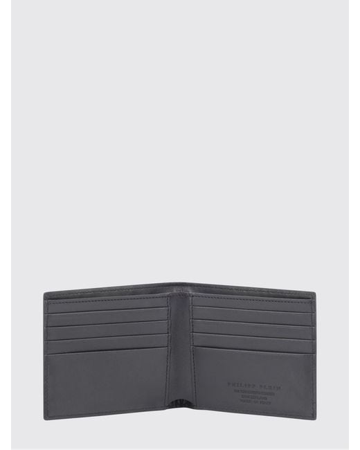 Philipp Plein Gray Wallet for men