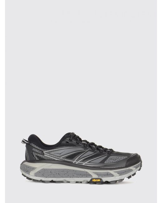 Hoka One One Gray Mafate Speed 2 Mesh And Rubber Sneakers