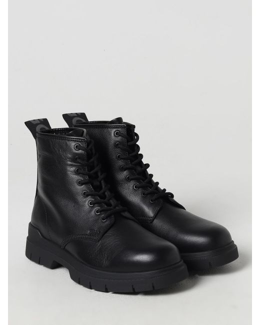 HUGO Black Boots for men