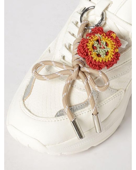 Date Natural Leather Fuga Sneakers