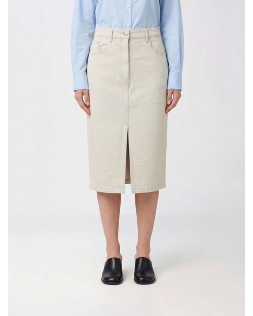 A.P.C. Natural Midi Skirt