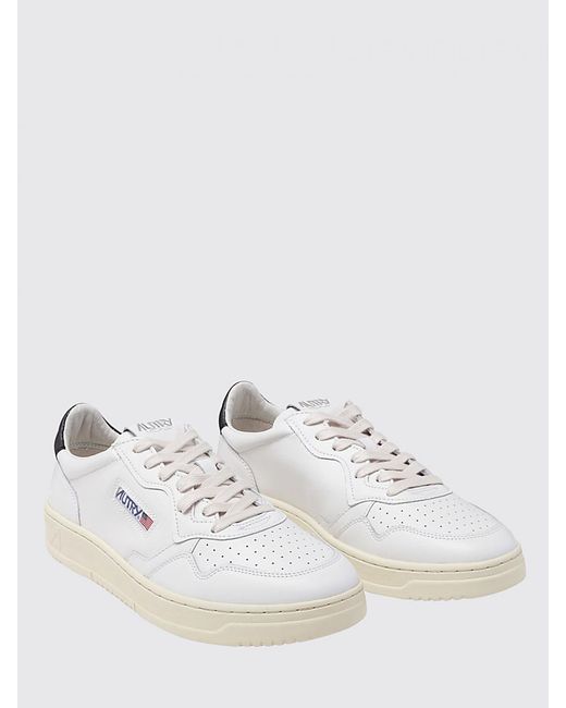 Autry White Medalist Sneakers for men