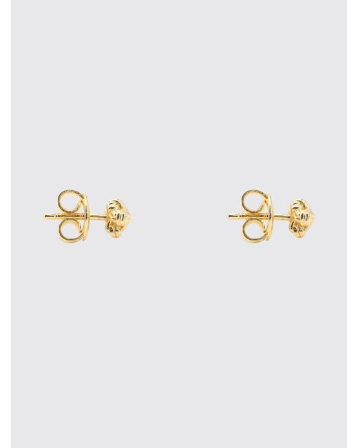 Bottega Veneta Yellow Knot Stud Earrings