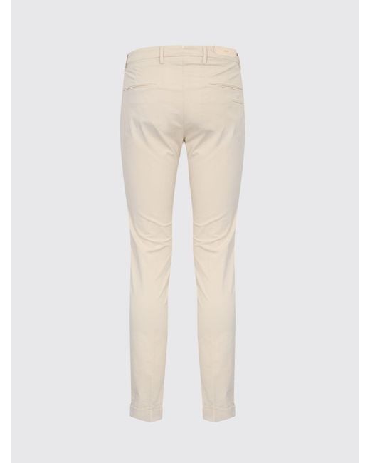 Briglia 1949 Natural Stretch Cotton Chino Trousers for men