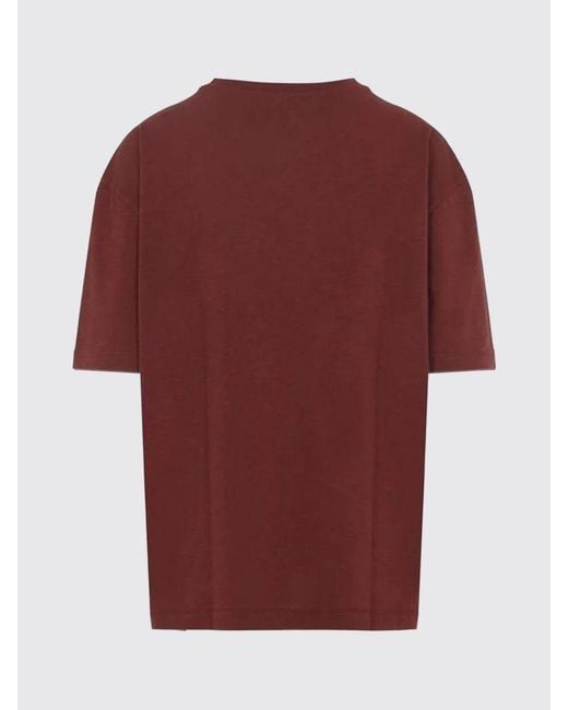 Maison Margiela Embroidered Logo Cotton T-Shirt for men