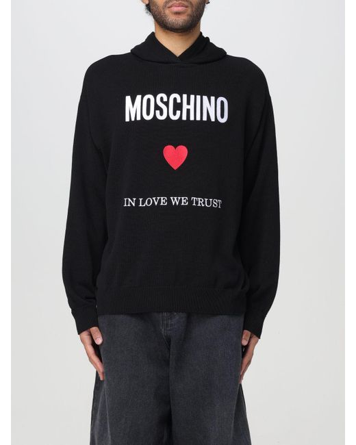 Moschino Couture Black Sweatshirt for men
