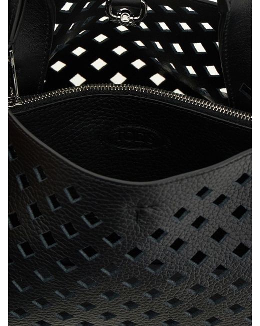 Tod's Black Micro Leather Bag