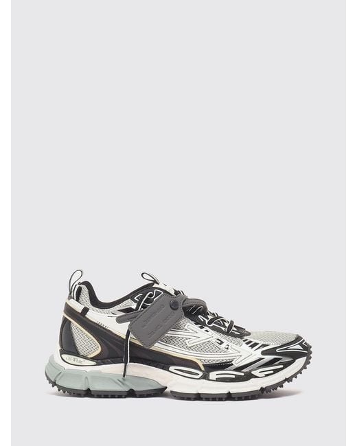 Off-White c/o Virgil Abloh White Be Right Back Low-Top Mesh And Rubber Sneakers With Lug Sole for men