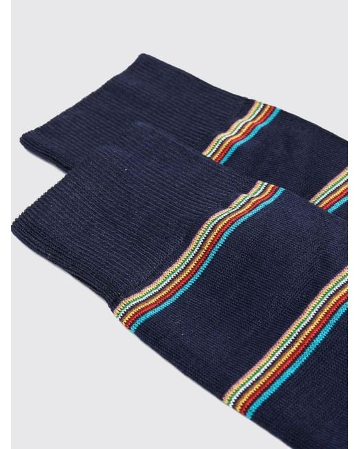 Paul Smith Blue Socks for men