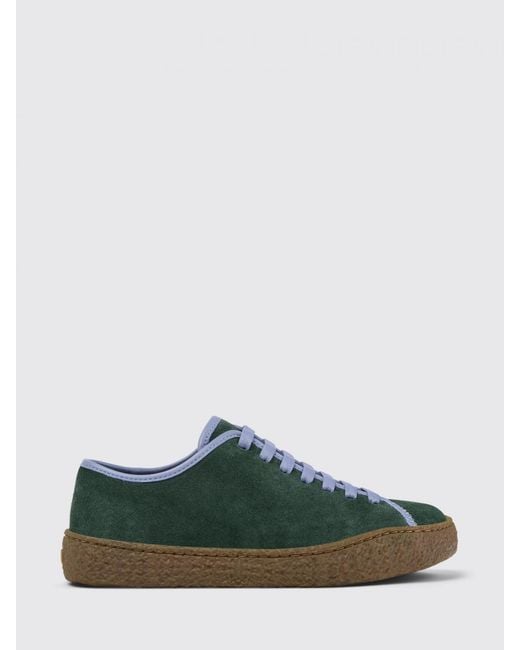 Camper Green Peu Terreno Suede Sneakers