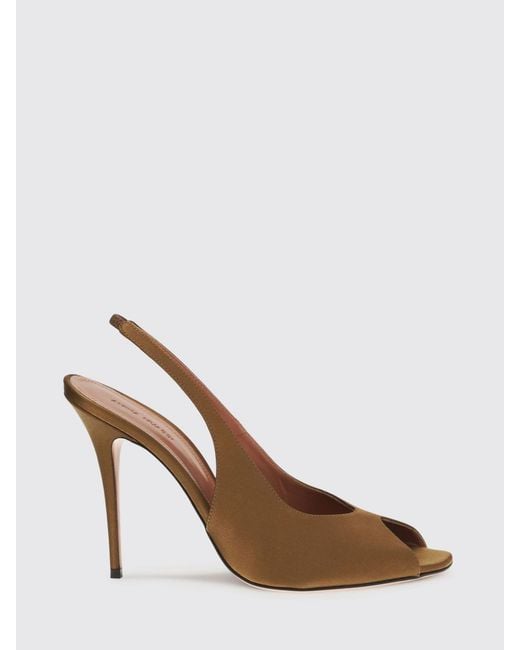 AMINA MUADDI Brown Kristina Sandals