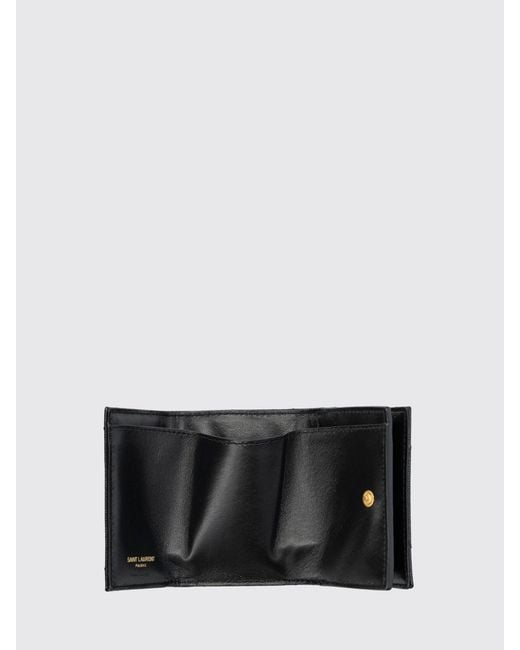 Saint Laurent Blue Wallet