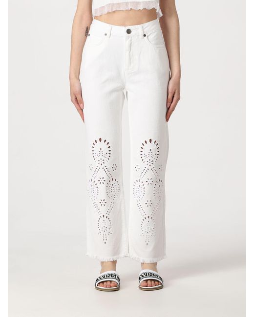 Twinset White Jeans