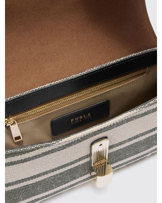 Furla Blue Tote Bag