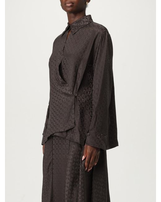 Chemise 'échelles ff' Fendi en coloris Brown
