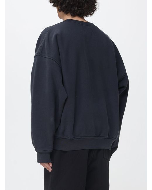 Sweat-Shirt À Col Rond En Coton Imprimé Rhude pour homme en coloris Blue