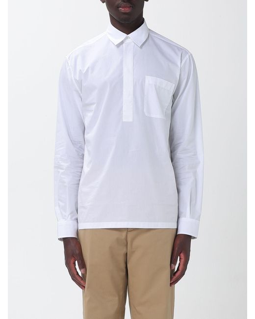 Paolo Pecora White Basic Shirt for men