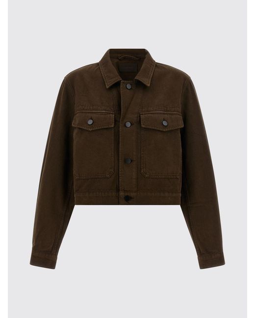 Lemaire Brown Cotton Jacket
