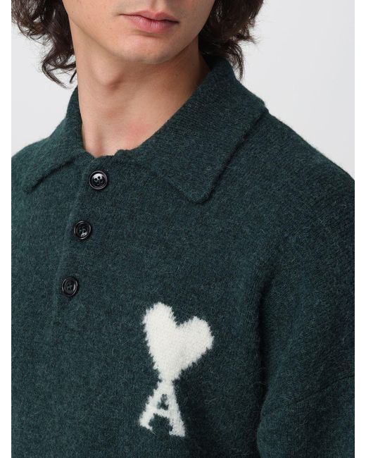AMI Blue Sweater for men