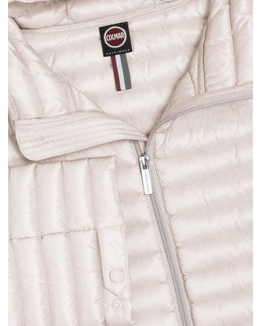Colmar Natural Nylon Hooded Down Jacket