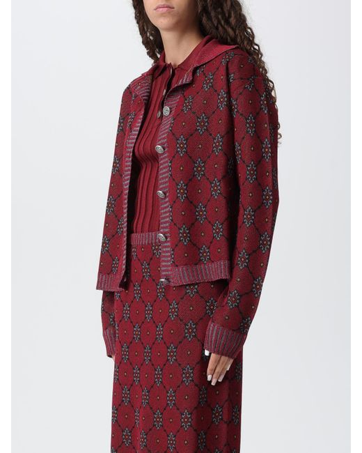 Cardigan Femme Etro en coloris Red