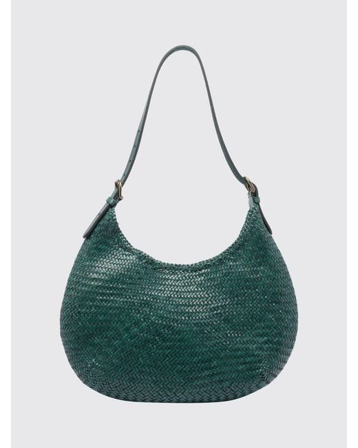 Dragon Diffusion Green Shoulder Bag