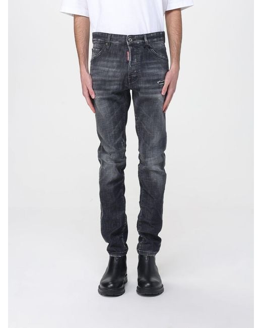 DSquared² Blue Skater Skinny Fit Denim Jeans for men