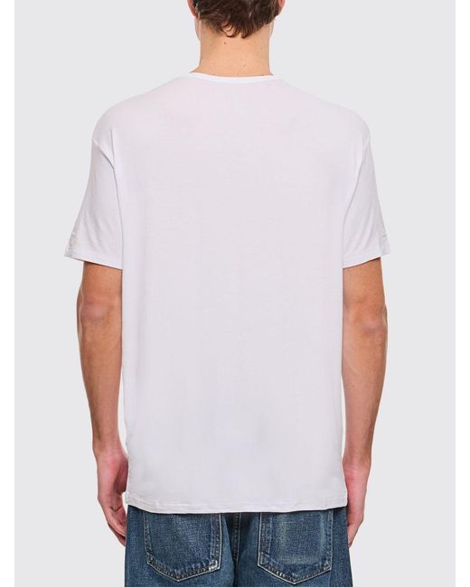 Paul Smith White Basic Jersey T-Shirt for men