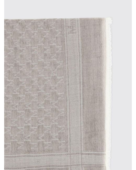 Sciarpa Ora di Max Mara in Gray