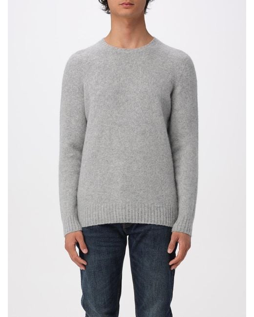 Drumohr Gray Jumper for men