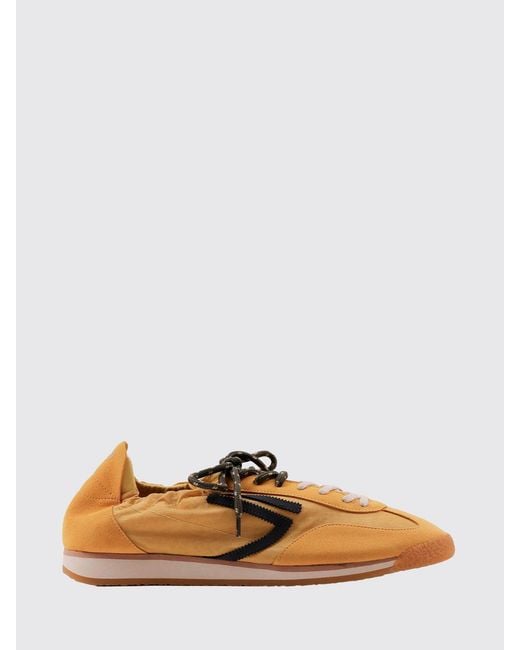 PURAAI Brown Panther Vegan Leather And Nylon Sneakers for men
