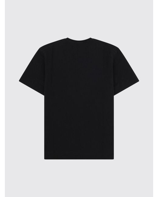 Parajumpers Black Crew Neck Cotton T-Shirt With Chest Patch Pocket for men