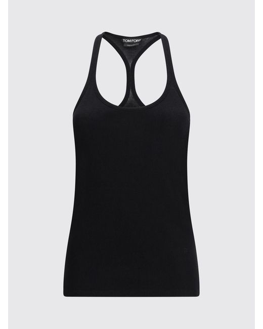 Tom Ford Black Silk Blend Top