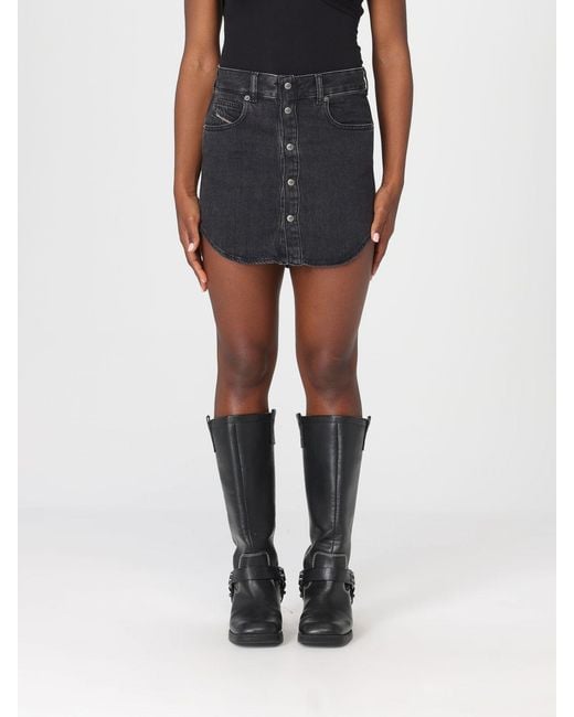 DIESEL Blue Mini Denim Skirt