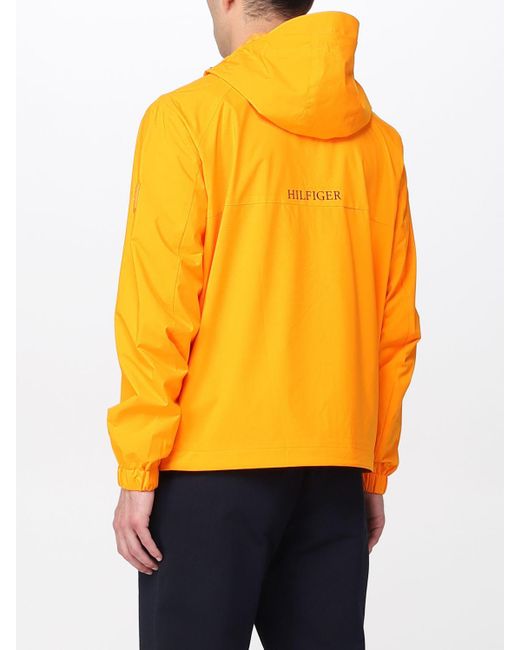 Tommy Hilfiger Jacket in Orange for Men 