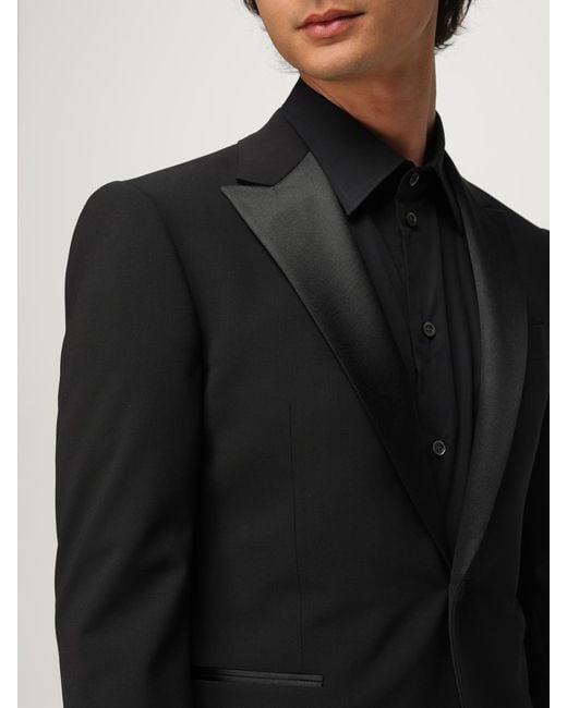 Emporio Armani Black Suit for men