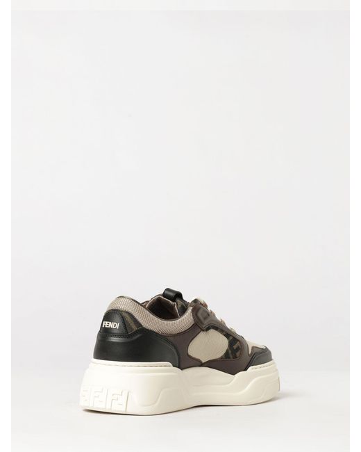 Fendi White Force Trainers for men
