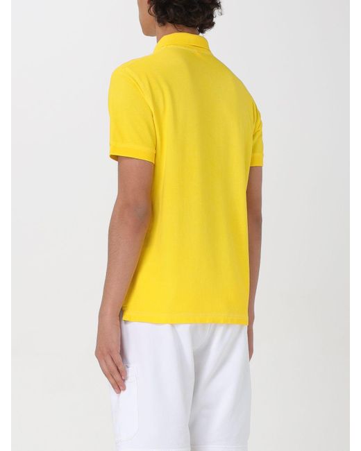 Sun 68 Yellow Polo Shirt for men