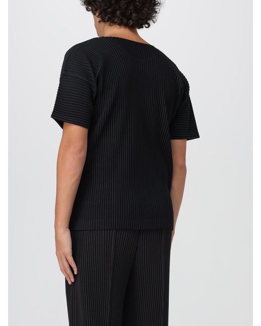 Homme Plissé Issey Miyake Blue T-Shirt for men