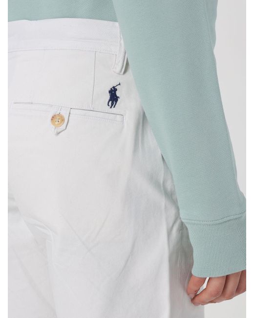 Pantaloncino di Polo Ralph Lauren in White da Uomo