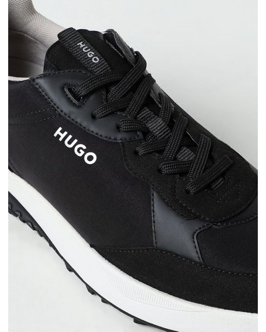 Sneakers in pelle sintetica di HUGO in Black da Uomo