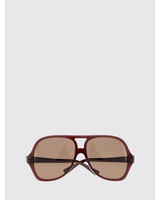 Chloé Black ChloÉ Aviator Acetate Sunglasses With Double Bridge