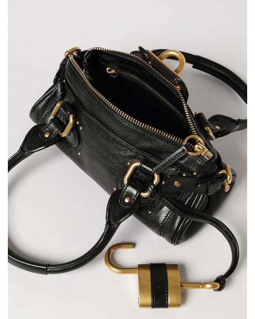 Chloé Black Chlo&Eacute Paddington Ledertasche