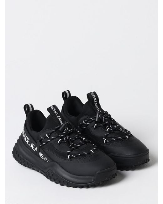 Versace Jeans Couture Black Trainers for men