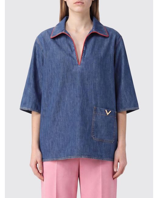 Valentino Garavani Blue Shirt